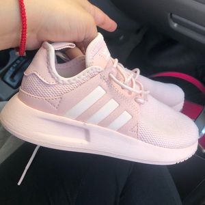 Light pink girls kids adidas